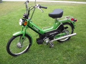 Green 1978 Puch Maxi Luxe