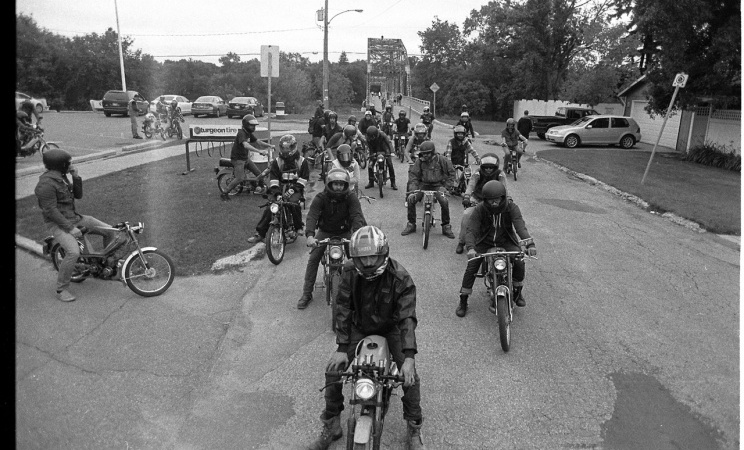 Winnipeg Moped Rally