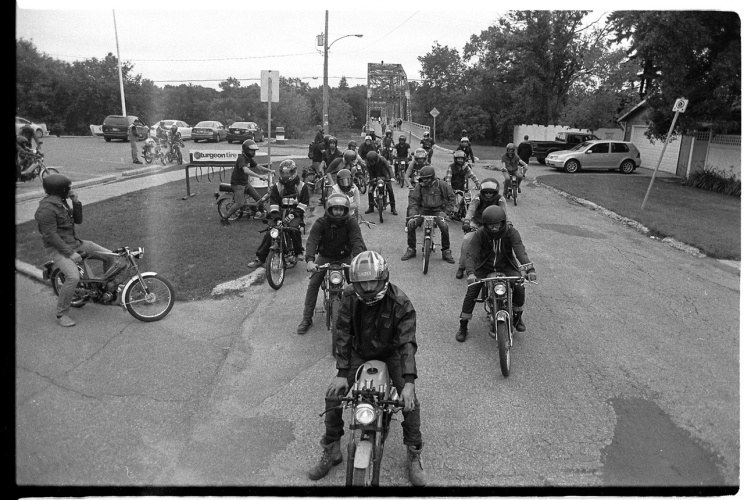 Winnipeg Moped Rally